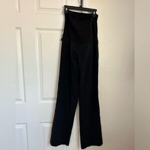 Motherhood maternity black pants full panel